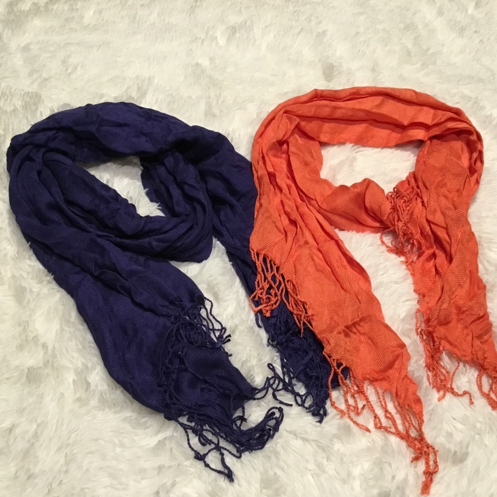 2 Long Scarves